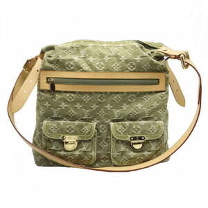 Louis Vuitton Shoulder Bag Monogram Denim Baggy Denim Long Strap Blue